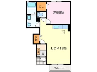 徳和駅 徒歩24分 1階の物件間取画像